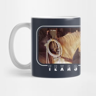 Quarter Horse Waiting For Rider, Texas Mug